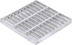 NDS Nds 1215 12 in. Square Catch Basin Drain Grate Galvanized Steel