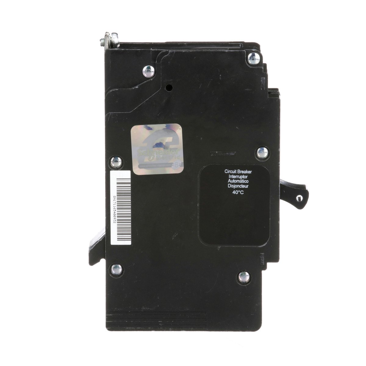 SCHNEIDER ELECTRIC Square D EGB14040 1-Pole 40 Amp 277 Volt Thermal Magnetic Miniature Circuit Breaker