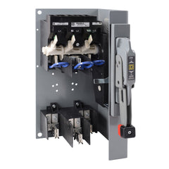 SCHNEIDER ELECTRIC Square D 9422BTEF11 Operating Mechanism, Flange Mounted, Fixed Depth Assembly, 100A, 600 V, Fuseholder, Switch Mechanism, 6 Inch Handle