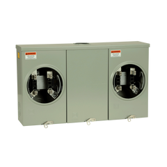 SCHNEIDER ELECTRIC Square D UT2R2122B meter socket 200 amp ganged