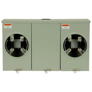 SCHNEIDER ELECTRIC Square D UT2R2122B meter socket 200 amp ganged