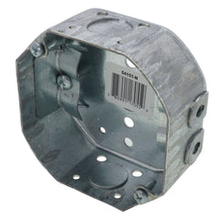 STEEL CITY Steel City 54151-N 4 x 1-1/2 Inch Steel Octagon Box with 1/2 Inch Knockout and Clamp