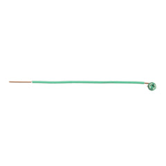 STEEL CITY Steel City GSC-12 6 inches #12 AWG Insulated Solid Wire with 10-32 x 3/8 inches Grounding Screw