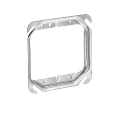 STEEL CITY Steel City 52C17-25 Two Gang Square Device Cover 6.3 Cubic Inches 4 Inch Square x 1/2 Inch Raised
