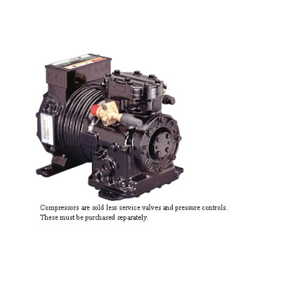 COPELAND Copeland EAVB-021E-CAV-800 Aftermarket Semi-Hermetic Compressor 2 HP