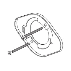DELTA FAUCET Delta RP51035 Bracket and Screws Shower REPLACEMENT RP51035