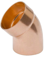 MUELLER STREAMLINE Mueller Streamline W07432 2 Cop Dwv St 45 Elbow 2 Inch