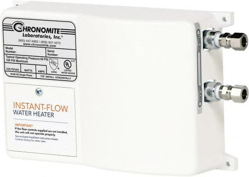 CHRONOMITE Chronomite SR-15L/120 Instant-Flow SR-Low Flow Electric Tankless Water Heater, 1800-Watt