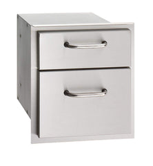 American Outdoor Grill American Outdoor Grill 16-15-DSSD Double Drawer Stainless Steel 16W x 15H Inch