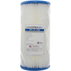 Hydronix Hydronix SPC-45-1050 Polyester Pleated 50 Micron Under Sink Replacement Filter
