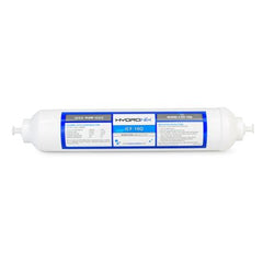 Hydronix Hydronix ICF-10Q Inline Coconut Filter 2000 Gal, 2 inches OD X 10 inches Length, 1/4 inches Quick Connect