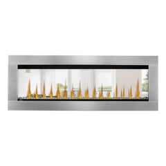 Napoleon Hearth Napoleon Hearth NEFBD50HE Clearion Elite 50 See Through Built-in Electric Fireplace 10,000 BTU