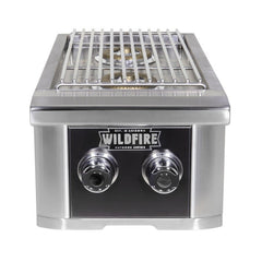 WILDFIRE OUTDOOR LIVING Wildfire Outdoor Living WFDBLSBRN-BSS-NG Ranch Pro 14-in Double Side Burner 30000 BTU
