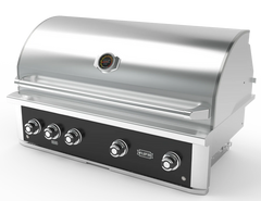 WILDFIRE OUTDOOR LIVING Wildfire Outdoor Living WFPRO42G-BSS-NG Ranch Pro 42-in 4 Burner Built-In Natural Gas Grill