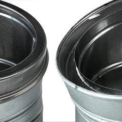 DURAVENT Duravent 8DT-E30K DuraTech 2100 Degree All Fuel Chimney System 8 inches 30 deg Elbow Kit