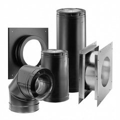 DURAVENT Duravent 46DVA-KHA DirectVent Pro Horizontal Termination Kit A 4 x 6-5/8-Inch