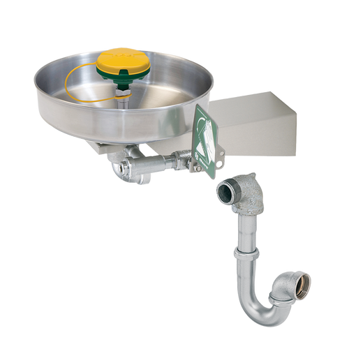 HAWS Haws 7360BTWC Barrier-Free Wall Mounted Axion MSR Eye/Face Wash Head Tailpiece,Trap