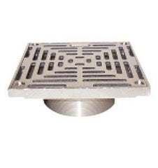 JOSAM Josam 6S Super-Flo 6 in. Super Fine Nickel Top Square Strainer