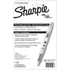 AMAZON COM Amazon Com 24527PP Sharpie Liquid Highlighter, Chisel Tip, Fluorescent Yellow, 5 Count