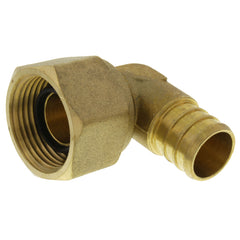 EVERFLOW Everflow PFSL3434-NL 3/4pex x 3/4fip swivel elbow (brass nut) lead free