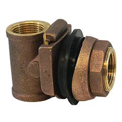 MERRILL Merrill MBNL50 No Lead Brass 1 inches Pitless Adapter (Fits Well Casing Sizes 5 inches-8 inches)