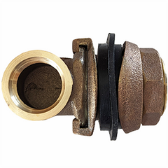 MERRILL Merrill MBNL50 No Lead Brass 1 inches Pitless Adapter (Fits Well Casing Sizes 5 inches-8 inches)