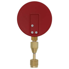 YELLOW JACKET Yellow Jacket 40344 Red Single Test Pressure Gauge (R22/R410A/R404A) W/12 inches Hose