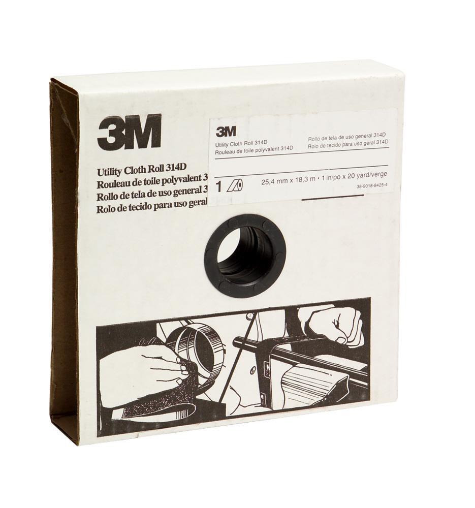 3M 3M 7000118514 314D Utility Cloth Roll 80 Grit 50 yd Roll