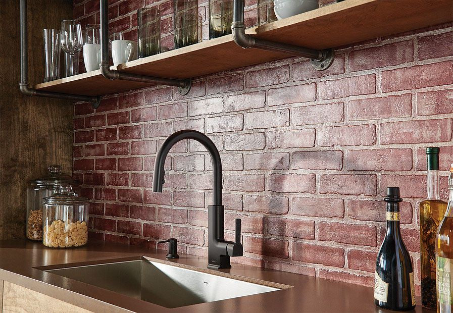 MOEN Moen 3942BL Liquid Lotion & Soap Dispenser in Matte Black