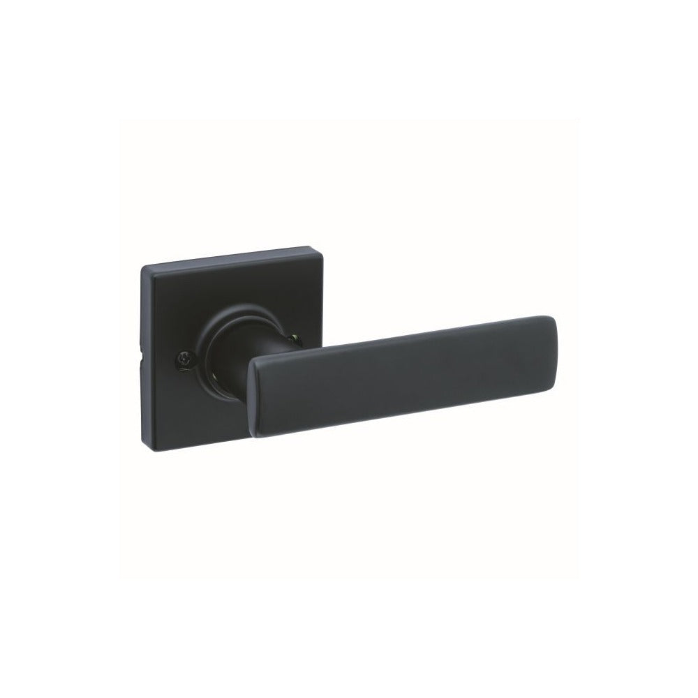 KWIKSET Kwikset 488BRNLSQT-514 Breton Lever Half Dummy Matte Black