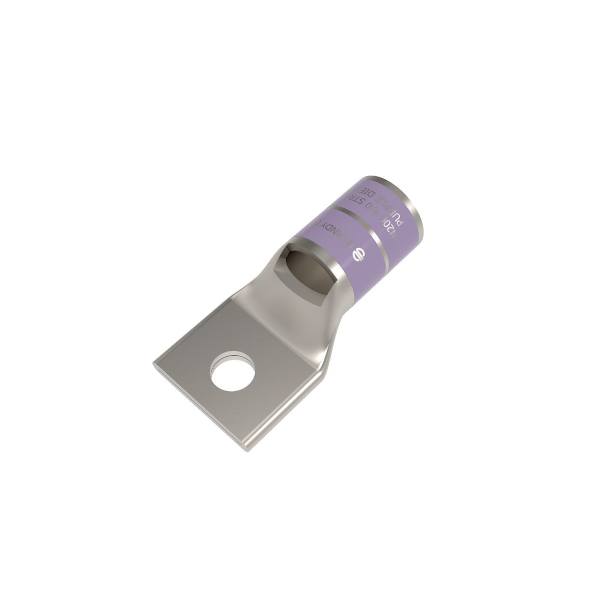BURNDY Burndy YA28-L2 Compression Terminal 4/0 AWG 1-Hole 1/4 inches Stud