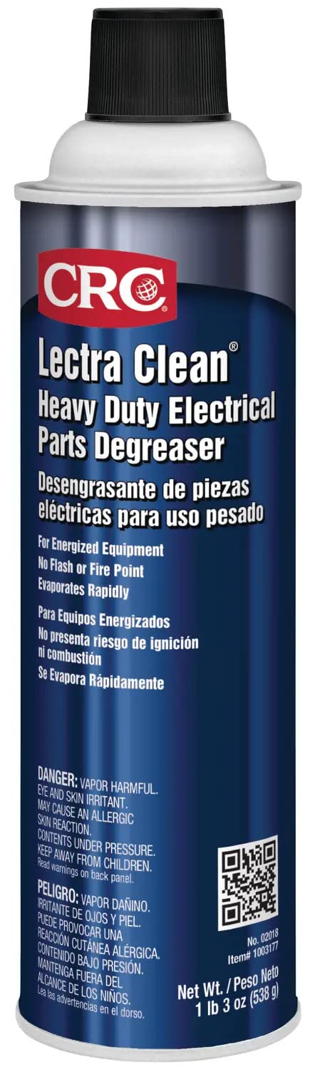 CRC Crc 2018 Lectra Clean Heavy Duty Electrical Parts Degreaser 19 wt oz