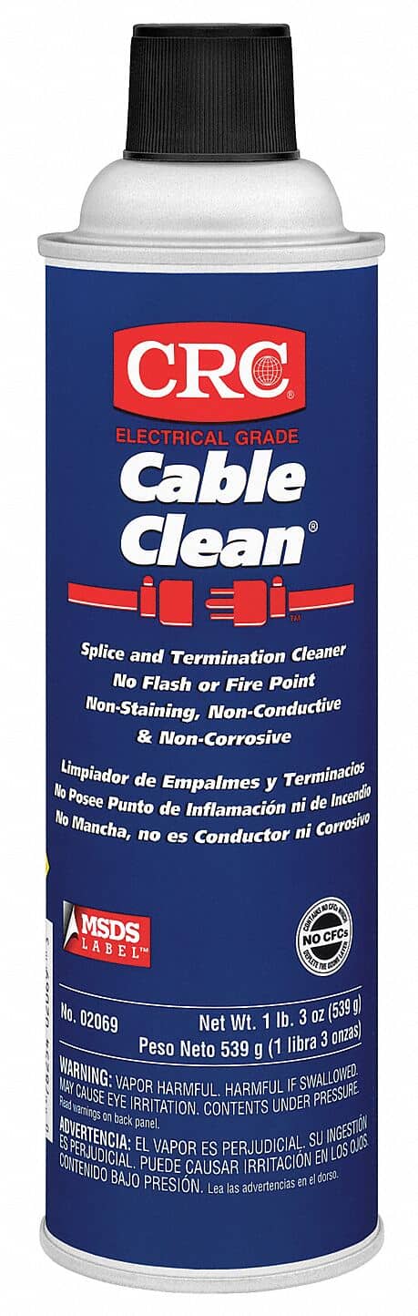 CRC Crc 2069 Cable Clean High Voltage Splice Cleaner 19 Wt Oz
