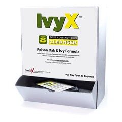 CORETEX Coretex 84661 Ivy X Post-Contact Cleanser, Posion Oak & Ivy Lotion, Wallmount, 50 Packets