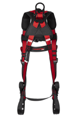 FALLTECH Falltech 7008CLX Tradesman Pro 1D Standard Non-belted Full Body Harness Tongue Buckle Leg Adjustments