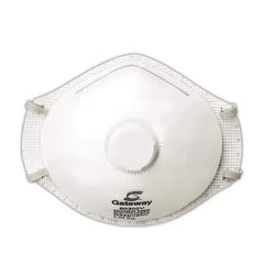 GATEWAY Gateway 80302V TruAir disposable N95 respirator with vent (10/dispenser)