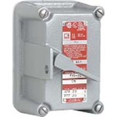 KILLARK Killark FXS-4C FXS Series Aluminum 4-Way Tumbler Switch Cover With Device - Factory Sealed - 20A