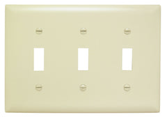 LEGRAND Legrand Pass & Seymour SP3-I Plate Plastic 3G 3Tog W/Out Line Iv