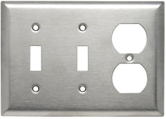 LEGRAND Legrand Pass & Seymour SS28 Smooth 302ss 3g 2 Tog 1 Duplex