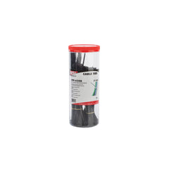NSI Nsi CTP-650B Cable Tie Canister Pk Black Asst, 650-Piece
