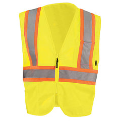 OCCUNOMIX Occunomix ECO-IM2TZ-4XL Class 2 Hi Vis Mesh Two-Tone Economy Safety Vest