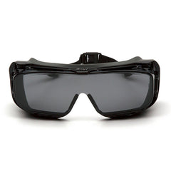 PYRAMEX Pyramex S9920STMRG Cappture Plus Gray H2MAX Goggles With Anti-Fog Lens and Rubber Gasket