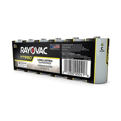 RAYOVAC Rayovac ALC-6J Ultra Pro Alkaline Batteries C 6-Pack
