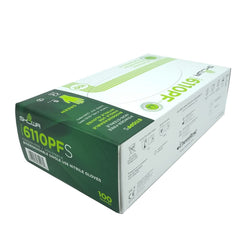 SHOWA Showa 6110pfs 6110pf nitrile gloves (small, 100/pack)