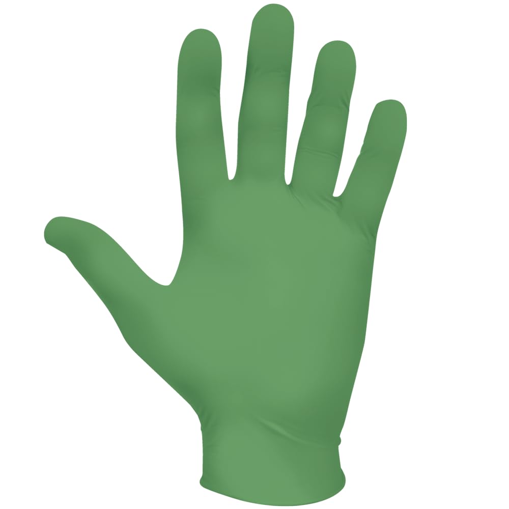 SHOWA Showa 6110pfs 6110pf nitrile gloves (small, 100/pack)