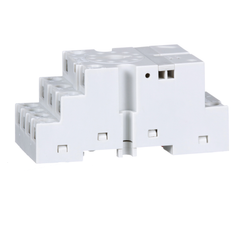 SCHNEIDER ELECTRIC Square D 8501NR62 300 VAC 10 Amp Din Rail/Direct Panel Mount Double Tier Relay Socket
