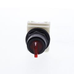 SCHNEIDER ELECTRIC Square D 9001sk43j1r 30 mm 3-position knob illuminated selector switch operator