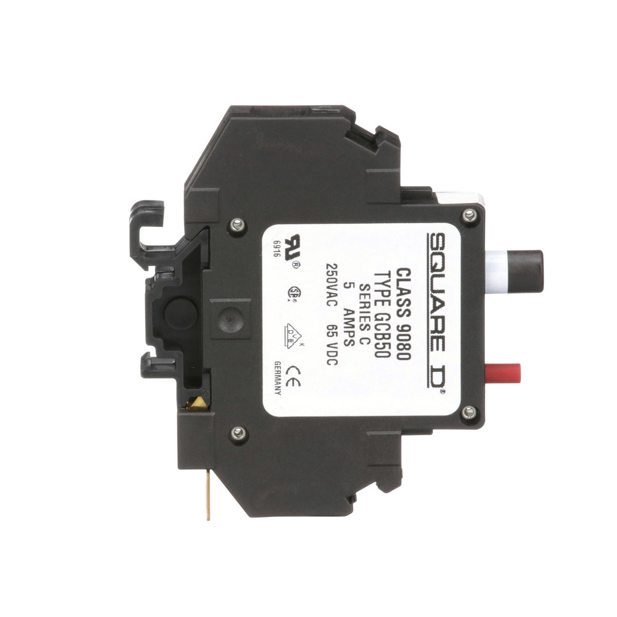 SCHNEIDER ELECTRIC Square D 9080gcb50 Circuit Protector 250 Volt 5 Amp Type Nema