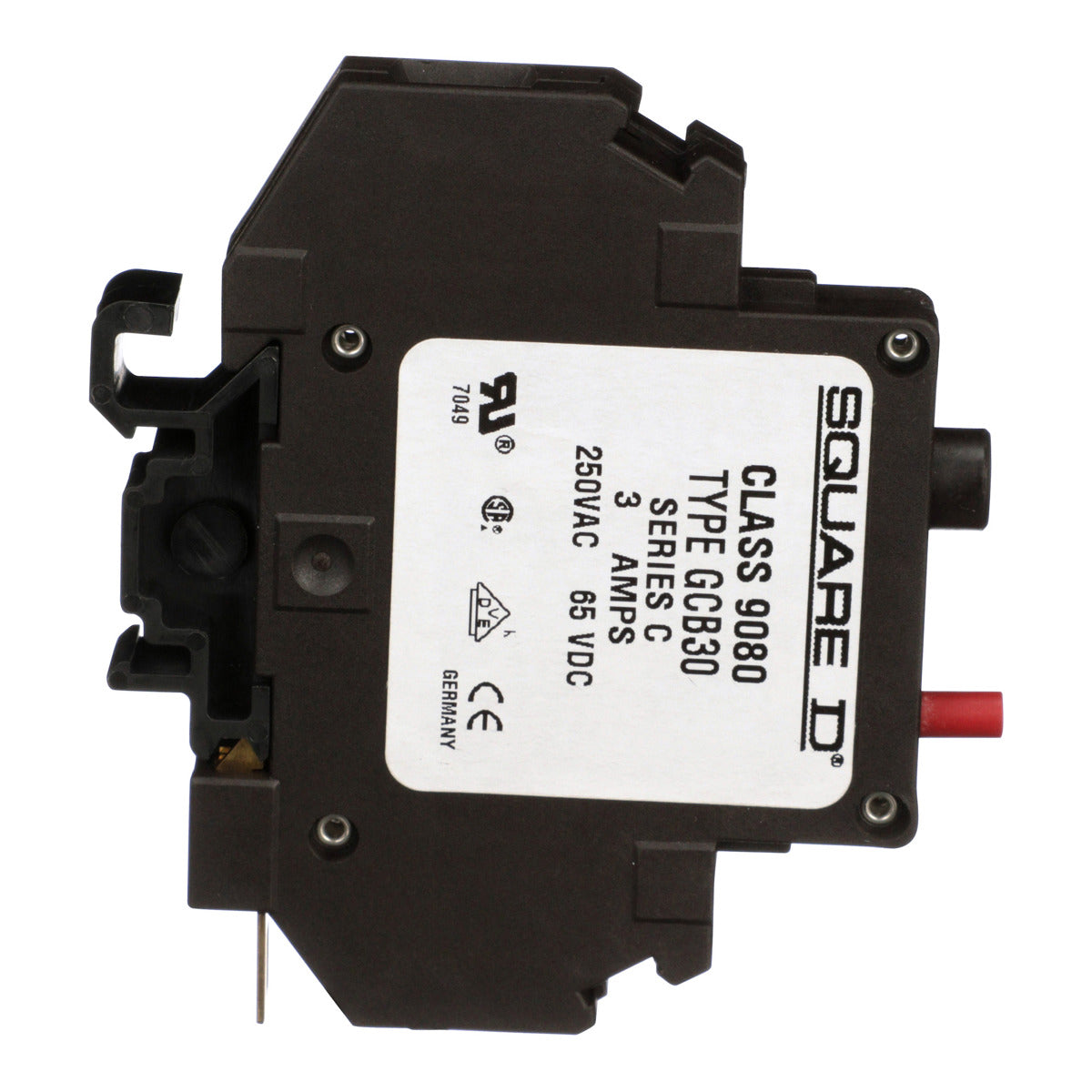 SCHNEIDER ELECTRIC Square D 9080GCB30 Circuit Protector 250 Volt 3 Amp Type NEMA