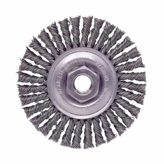 WEILER Weiler 13127 Roughneck Wheel Brush 4 in